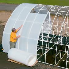 twin wall sole greenhouse covering in