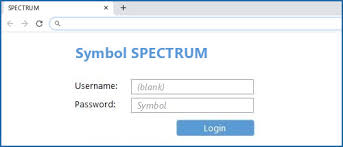 symbol spectrum default login ip