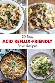 acid reflux friendly pasta recipes