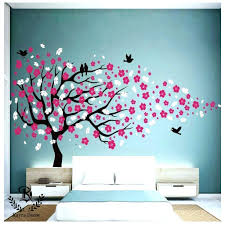 Free birds stencil to stencil on branches and flying around the tree. Kayra Decor Tree Reusable Large Wall Stencil Painting Tool Pvc 120 Inch X 72 Inch Kayradecor