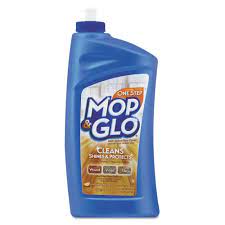 mop glo triple action 32 fl oz fresh