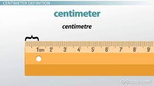 What is a Centimeter? | How Big is a Centimeter? - Video & Lesson  Transcript | Study.com