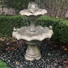 3 Tier Garden Fountain Assembly