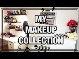 my makeup collection storage video