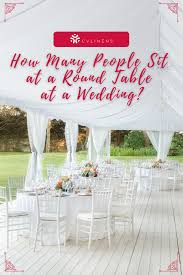 seating arrangements for round wedding