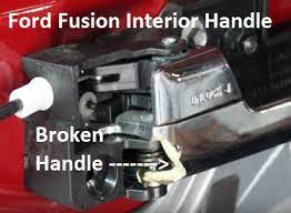 diy ford fusion door handle replacement