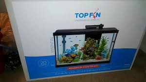 Topfin Top Fin Essential 20 Gal Aquarium Starter Kit Vid1