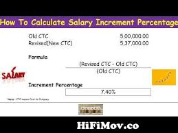 salary increase calculation in excel