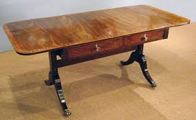 Antique Mahogany Sofa Table Pembroke