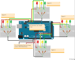 How To Build An Arduino Traffic Light Controller 4 Way