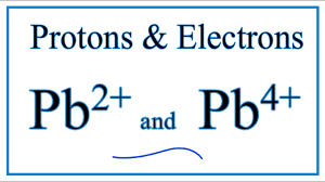 pb2 and pb4 lead ii and lead iv ions