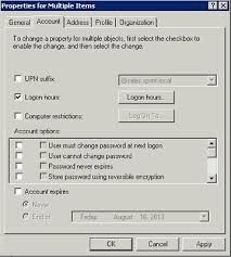 Once logged on, the computer knows who the user is and can then provide or deny access as appropriate. How To Set Logon Hours In Active Directory