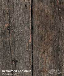 reclaimed chestnut wallboarding