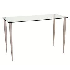 Small Glass Desk In Clear Or Coloured