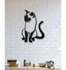 Wall Decoration Cat Metal Wall Art