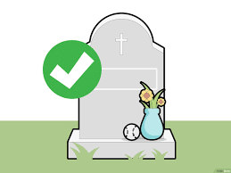 clean and care for a gravestone