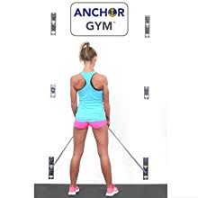 8'x8' is a common size to build a diy platform. Amazon Com Anchor Gym H1 Workout Wall Mount Strap Anchor Wall Ceiling Mounted Hook Exercise Station For Bodyweight Straps Resistance Bands Strength Training Yoga Home Gym Commercial Gyms Physical Therapy