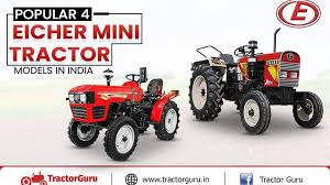 4 Eicher Mini Tractor Models In India