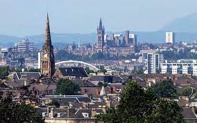 Glasgow je město ve skotsku. Architektur In Glasgow Hisour Kunst Kultur Ausstellung