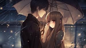 anime couple background images hd