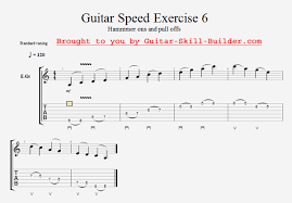 guitar sd exercises training for