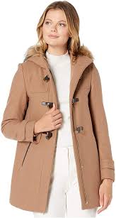Get the best deals on cole haan coats & jackets for men. Cole Haan Women S Signature Hooded Duffle Camel Amazon Ca Clothing Accessories