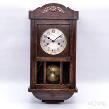Antique Nouveau Wall Clock Pendulum