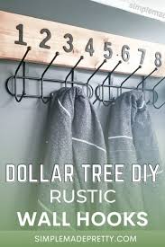 Rustic Wall Hooks You Can Make For Less