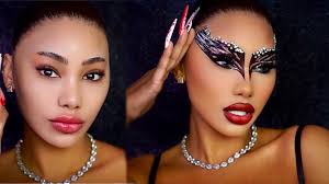 black swan halloween makeup tutorial