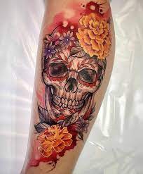 what do sugar skull tattoos symbolize