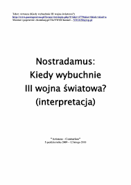 PDF) Nostradamus - Kiedy wybuchnie III wojna światowa (interpretacja) -  DOKUMEN.TIPS