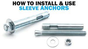 how to install concrete masonry sleeve