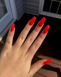 Coffin nail designs are the favorite among celebrities these days who have adopted this trend in a big way. Updated 30 Bold Red Acrylic Nails For 2020 August 2020