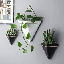 triangle geometric white modern ceramic