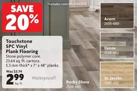ez plank vinyl flooring offer at rona