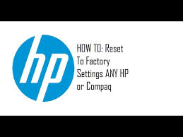 How to reset mac computer to factory settings. How To Recovery Restore Hp Compaq Computers Youtube