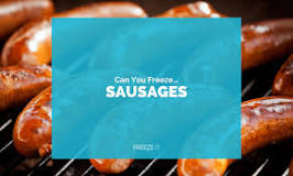 Can you freeze already cooked sausage?