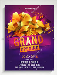 Grand Opening Flyer Templates 15 Download Documents In