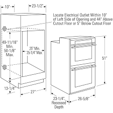 Oven Dimensions Oven Cabinet