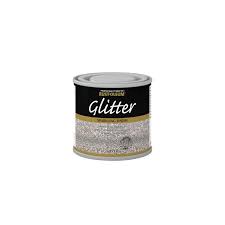 Rust Oleum Glitter Paint Silver 125ml