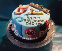 Funny Birthday Cake For Dad gambar png