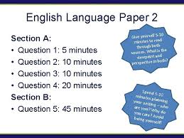 Students then analyse a model example, pulling it apart based on the mark scheme which allows them to then make further improvements to their own work. 2018 English Language Paper 2 Question 5 2 1123 02 For Examination From 2018
