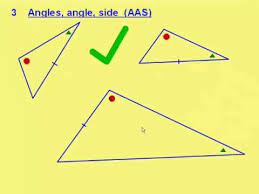 Take note that ssa is not sufficient for. Congruent Triangles 4 The Aas Angle Angle Side Rule Youtube