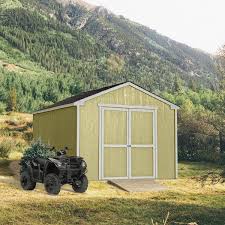 outdoor wood shed kit