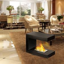 Freestanding Ethanol Fireplace Indoor