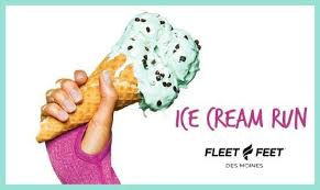 2021 ice cream runs fleet feet des