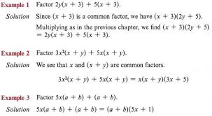 Factor Factor A Polynomial Or An