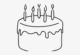 Birthday cakes are often depicted with multiple layers and filled with tons of decorations and candles. Drawn Birthday Cack Easy Birthday Cake Drawing Free Transparent Png Download Pngkey
