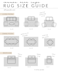 how to choose area rug size allisa jacobs