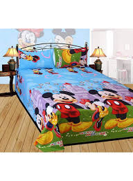 Mickey Mouse Printed Bedding Set